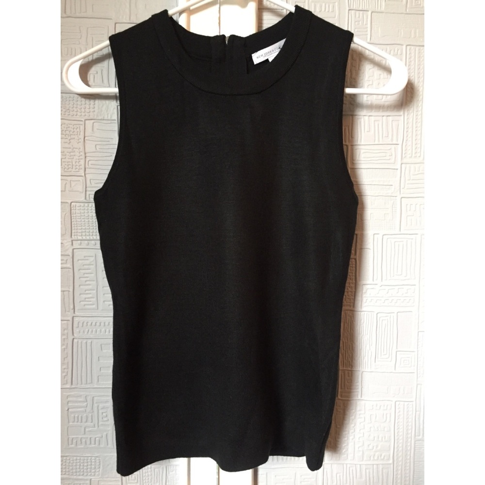 NY&C Black Sleeveless Sweater
